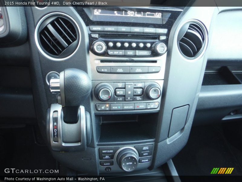 Dark Cherry Pearl / Black 2015 Honda Pilot Touring 4WD