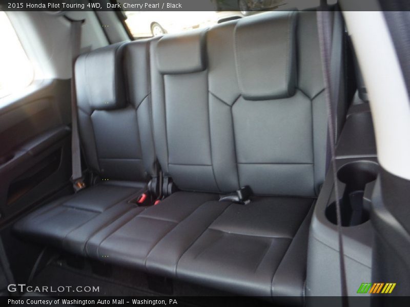 Dark Cherry Pearl / Black 2015 Honda Pilot Touring 4WD