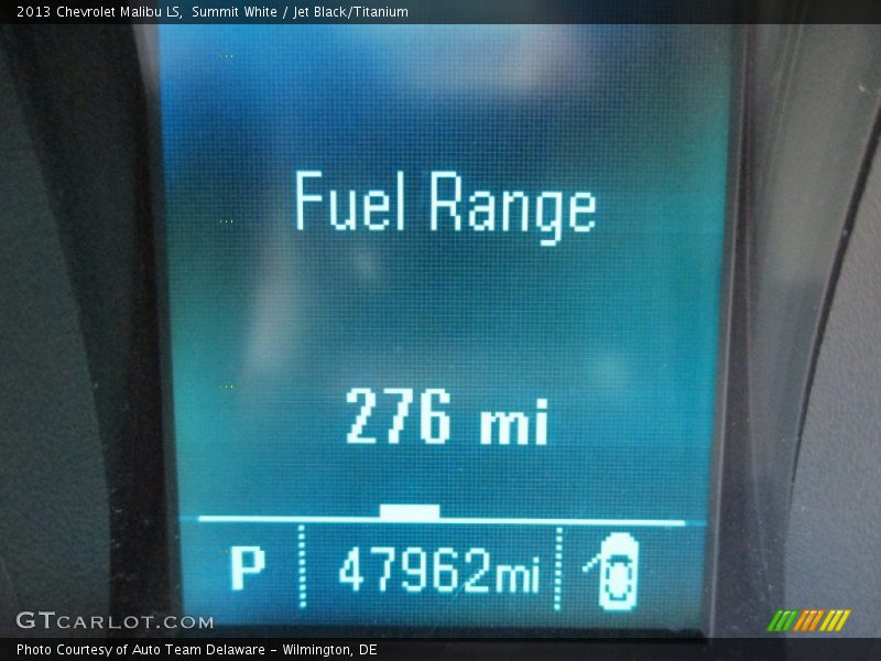Summit White / Jet Black/Titanium 2013 Chevrolet Malibu LS