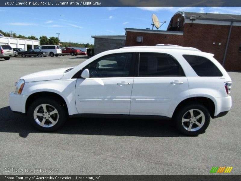 Summit White / Light Gray 2007 Chevrolet Equinox LT