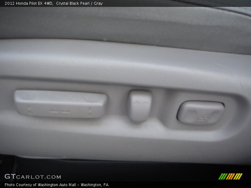 Crystal Black Pearl / Gray 2012 Honda Pilot EX 4WD