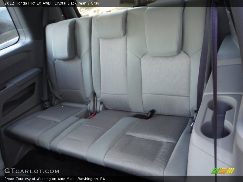Crystal Black Pearl / Gray 2012 Honda Pilot EX 4WD