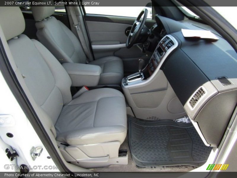 Summit White / Light Gray 2007 Chevrolet Equinox LT