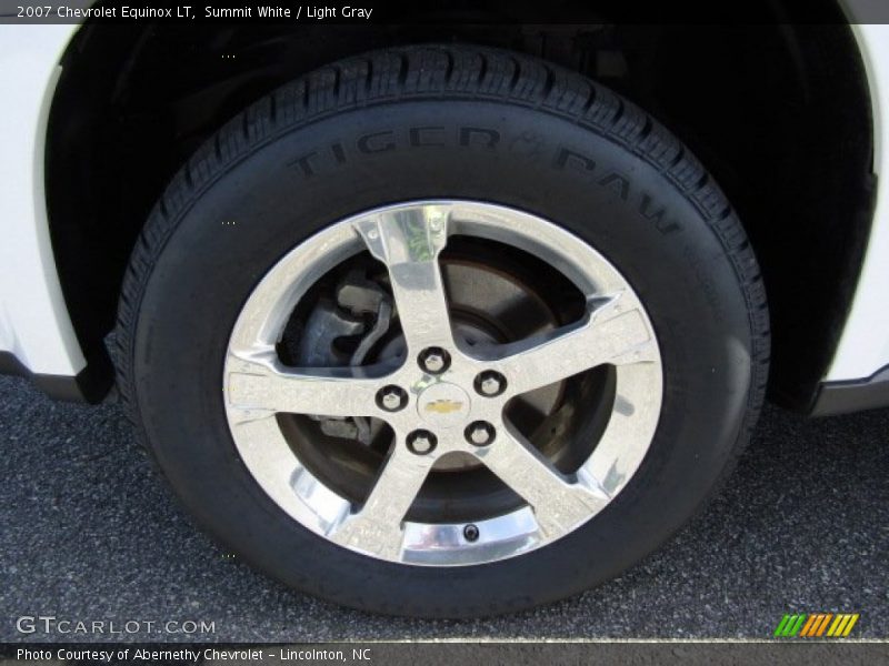 Summit White / Light Gray 2007 Chevrolet Equinox LT