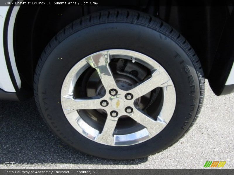 Summit White / Light Gray 2007 Chevrolet Equinox LT