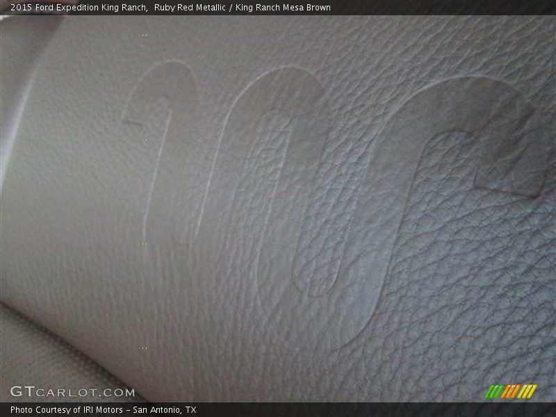 Ruby Red Metallic / King Ranch Mesa Brown 2015 Ford Expedition King Ranch