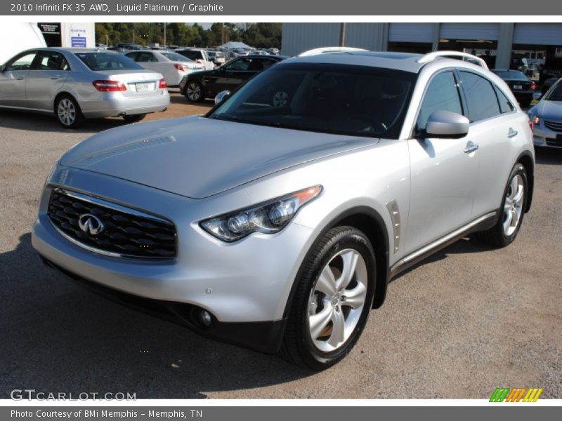 Liquid Platinum / Graphite 2010 Infiniti FX 35 AWD