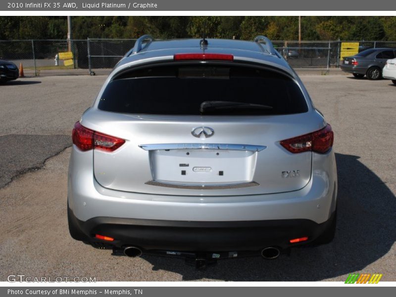 Liquid Platinum / Graphite 2010 Infiniti FX 35 AWD