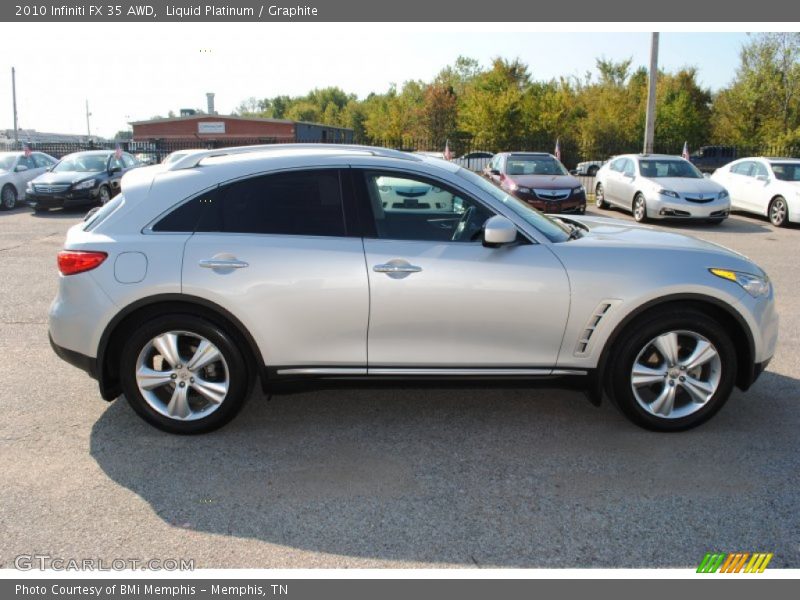 Liquid Platinum / Graphite 2010 Infiniti FX 35 AWD