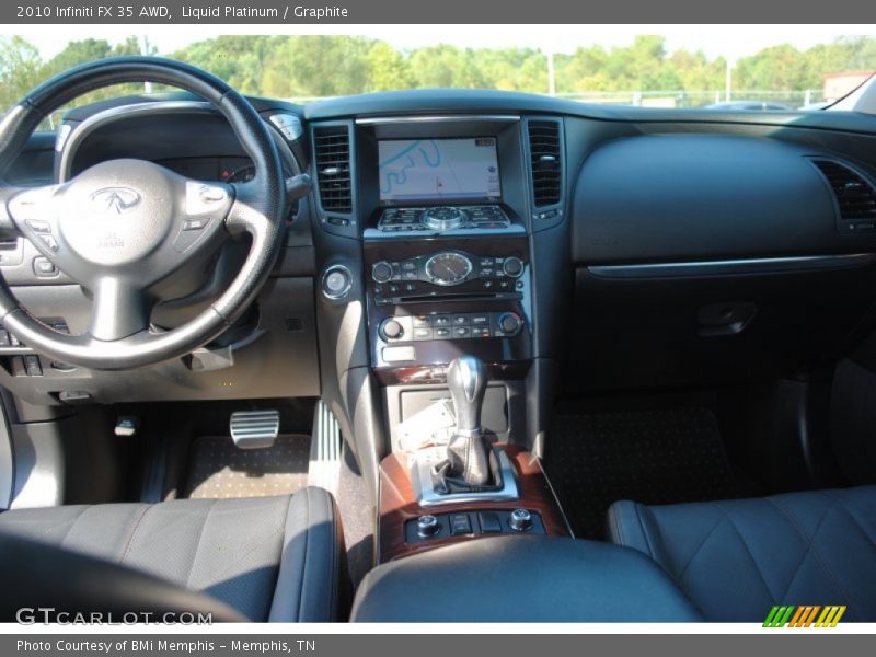 Liquid Platinum / Graphite 2010 Infiniti FX 35 AWD