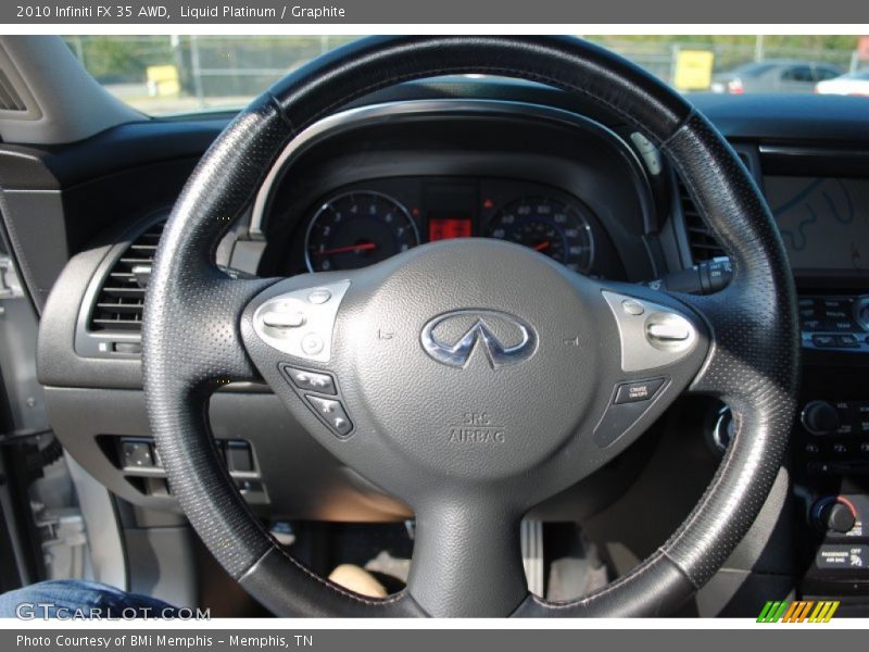Liquid Platinum / Graphite 2010 Infiniti FX 35 AWD