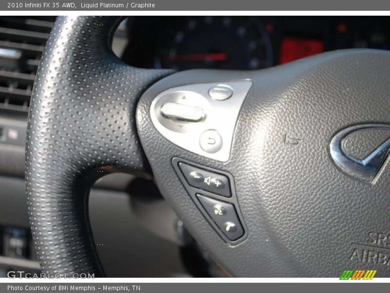 Liquid Platinum / Graphite 2010 Infiniti FX 35 AWD
