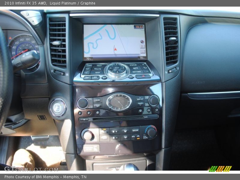 Liquid Platinum / Graphite 2010 Infiniti FX 35 AWD