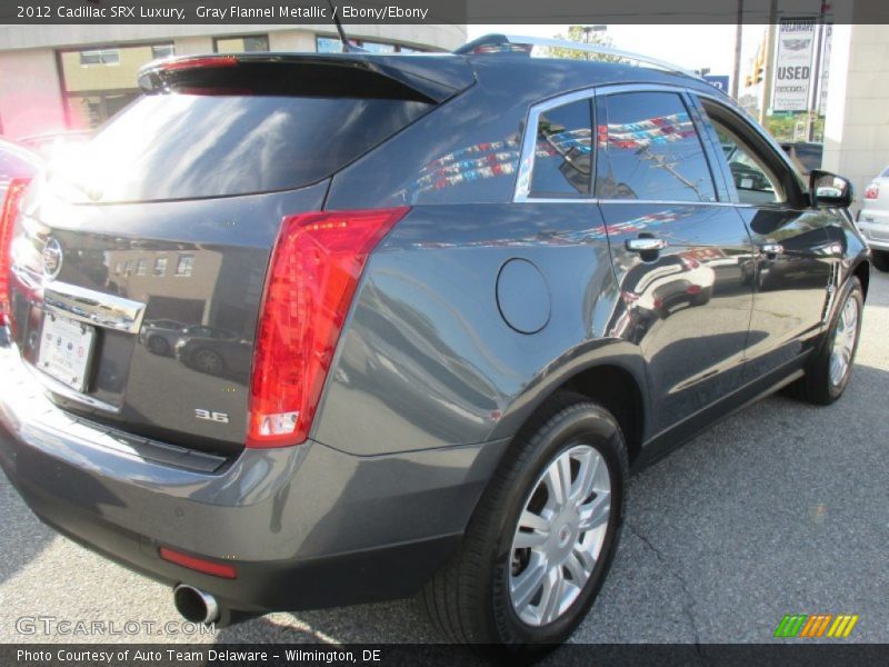 Gray Flannel Metallic / Ebony/Ebony 2012 Cadillac SRX Luxury