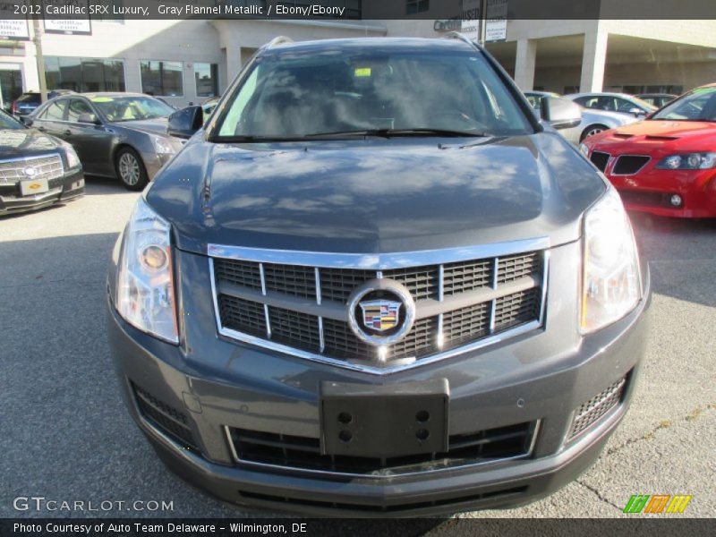 Gray Flannel Metallic / Ebony/Ebony 2012 Cadillac SRX Luxury