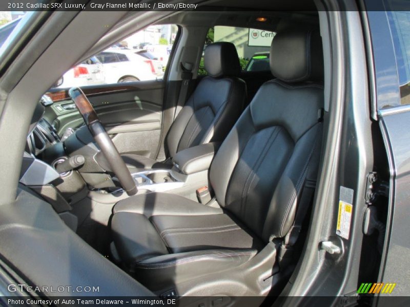 Gray Flannel Metallic / Ebony/Ebony 2012 Cadillac SRX Luxury