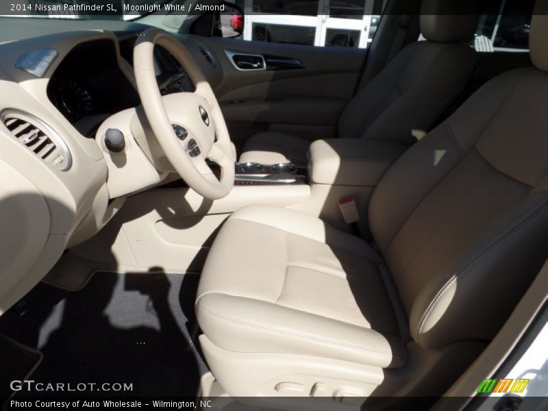 Moonlight White / Almond 2014 Nissan Pathfinder SL