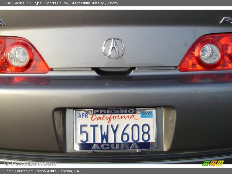 Magnesium Metallic / Ebony 2006 Acura RSX Type S Sports Coupe