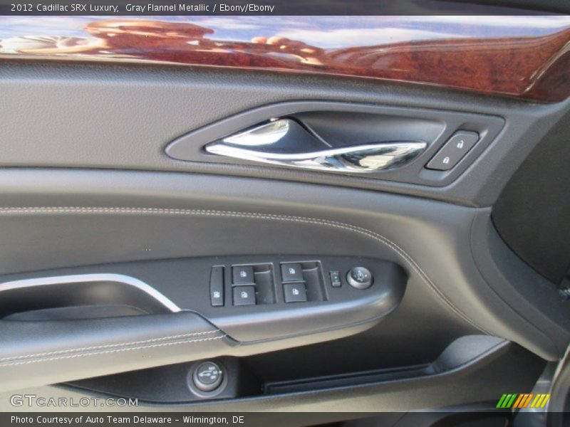 Gray Flannel Metallic / Ebony/Ebony 2012 Cadillac SRX Luxury