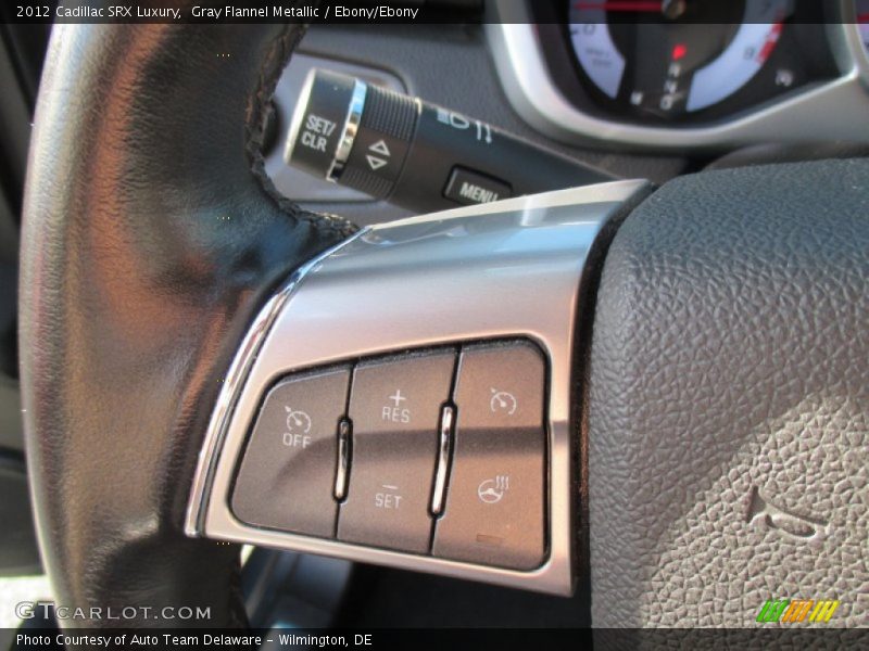 Gray Flannel Metallic / Ebony/Ebony 2012 Cadillac SRX Luxury