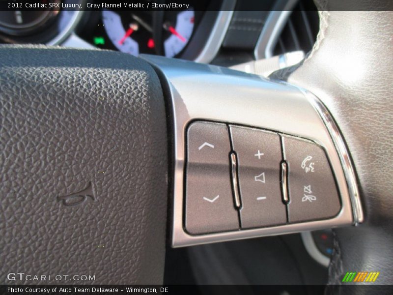 Gray Flannel Metallic / Ebony/Ebony 2012 Cadillac SRX Luxury