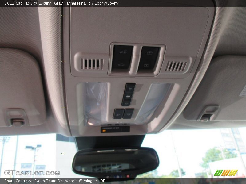 Gray Flannel Metallic / Ebony/Ebony 2012 Cadillac SRX Luxury