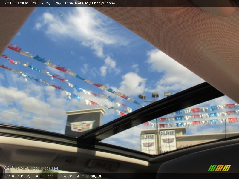 Gray Flannel Metallic / Ebony/Ebony 2012 Cadillac SRX Luxury