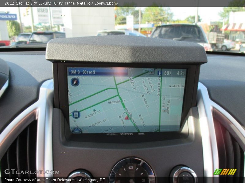 Gray Flannel Metallic / Ebony/Ebony 2012 Cadillac SRX Luxury