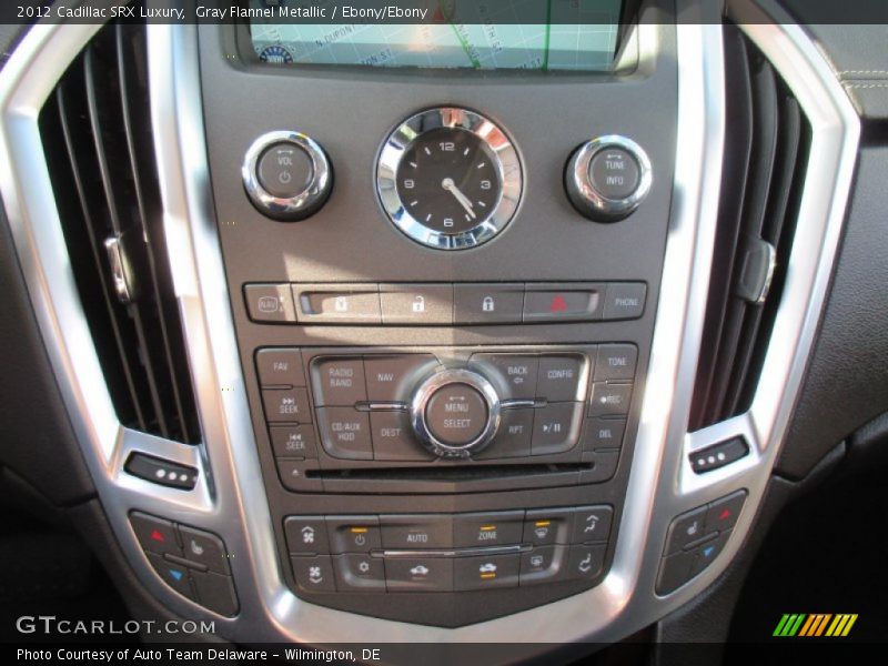 Gray Flannel Metallic / Ebony/Ebony 2012 Cadillac SRX Luxury