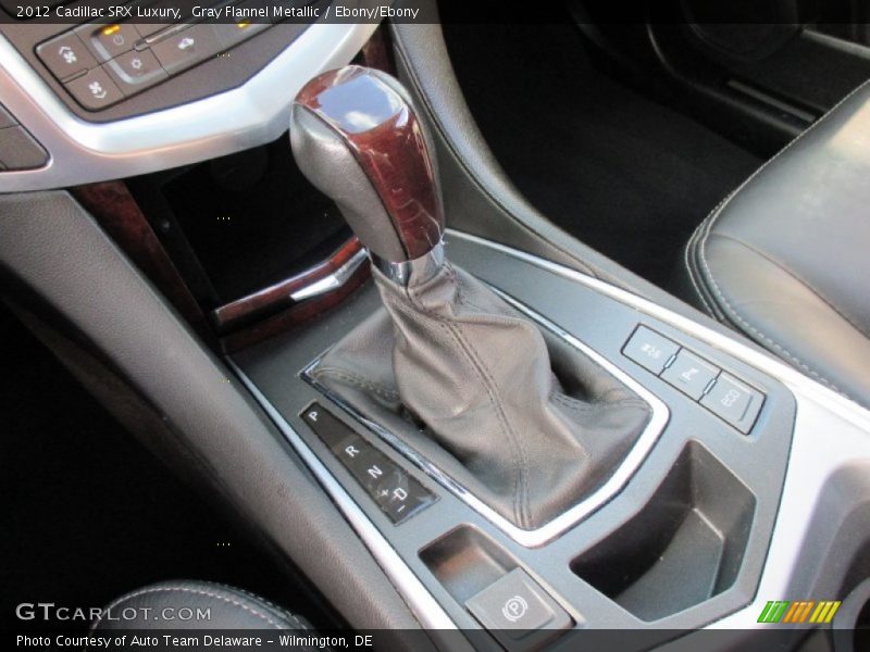 Gray Flannel Metallic / Ebony/Ebony 2012 Cadillac SRX Luxury