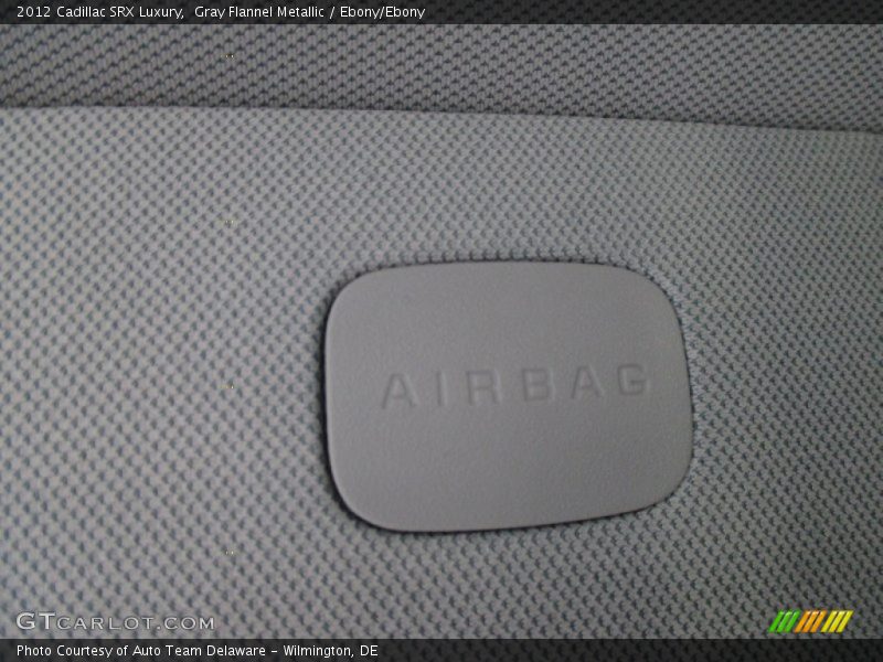 Gray Flannel Metallic / Ebony/Ebony 2012 Cadillac SRX Luxury