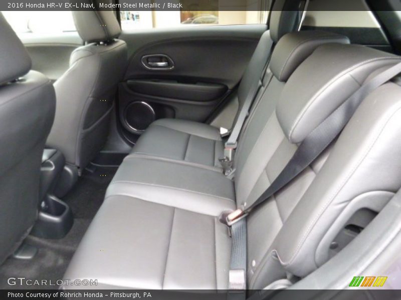 Rear Seat of 2016 HR-V EX-L Navi