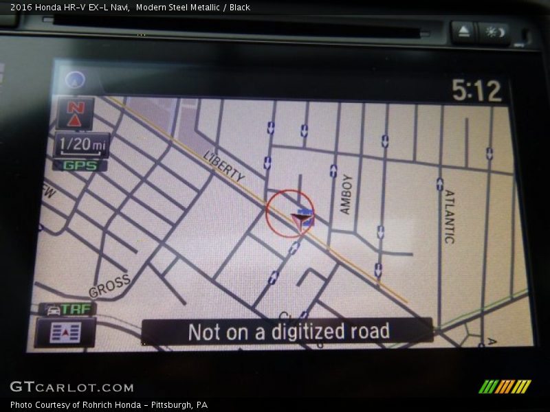 Navigation of 2016 HR-V EX-L Navi