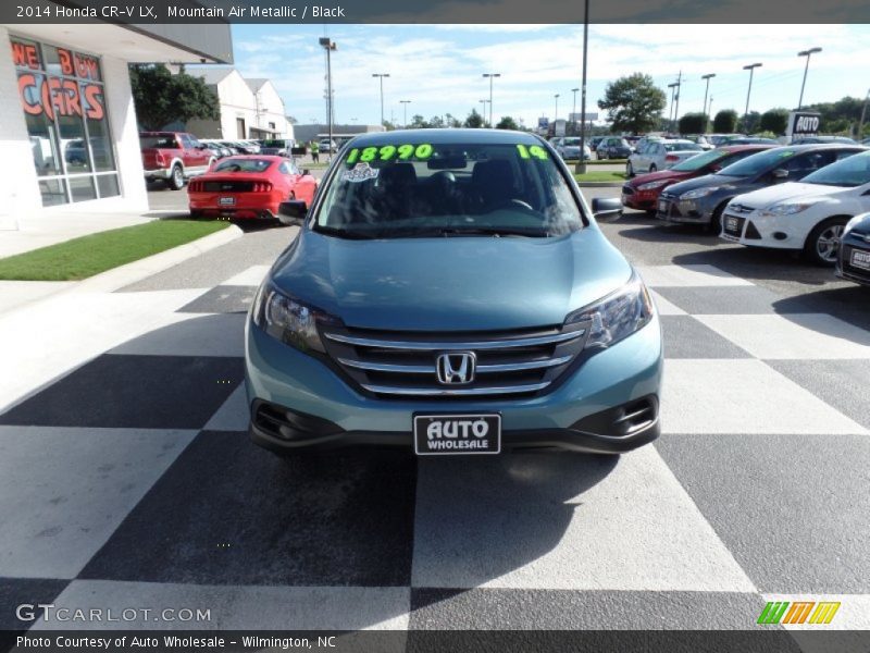 Mountain Air Metallic / Black 2014 Honda CR-V LX