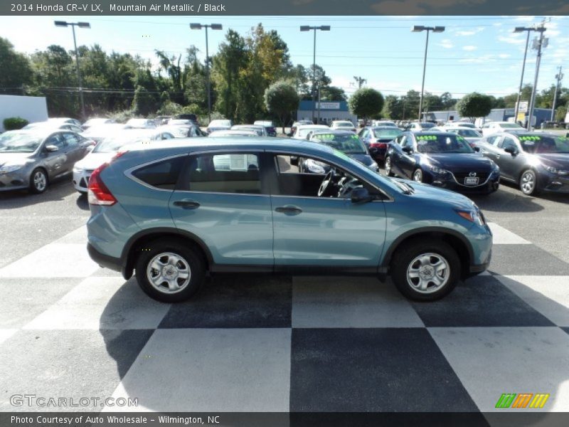 Mountain Air Metallic / Black 2014 Honda CR-V LX