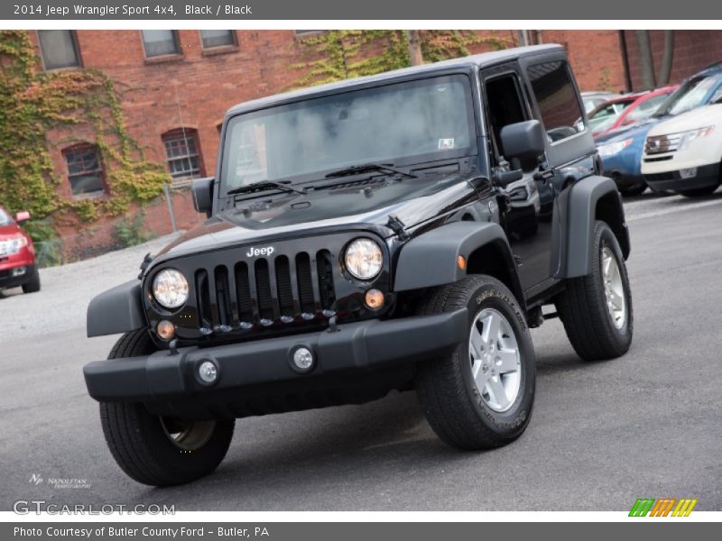 Black / Black 2014 Jeep Wrangler Sport 4x4