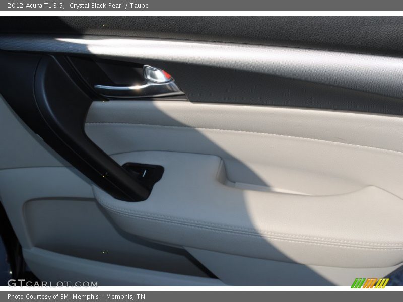 Crystal Black Pearl / Taupe 2012 Acura TL 3.5