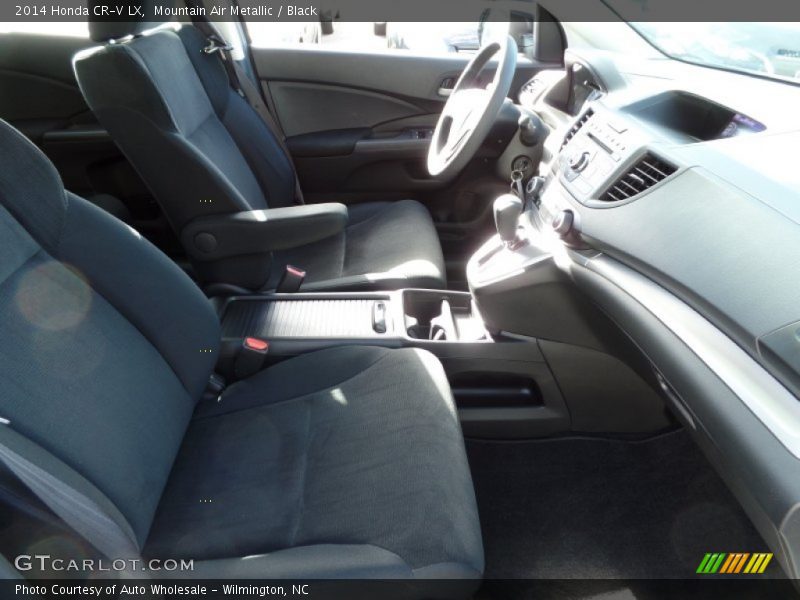 Mountain Air Metallic / Black 2014 Honda CR-V LX