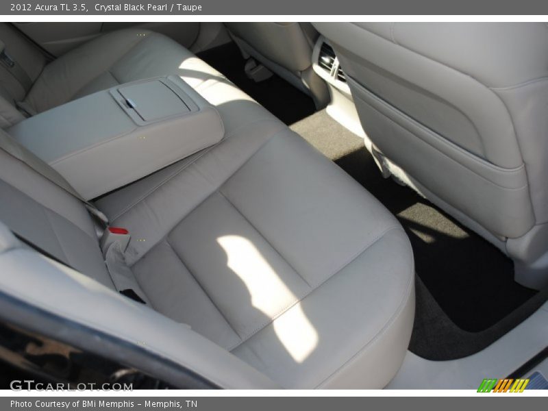 Crystal Black Pearl / Taupe 2012 Acura TL 3.5