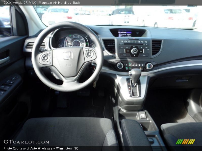 Mountain Air Metallic / Black 2014 Honda CR-V LX