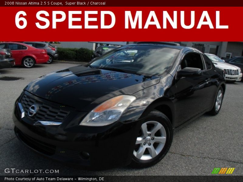 Super Black / Charcoal 2008 Nissan Altima 2.5 S Coupe