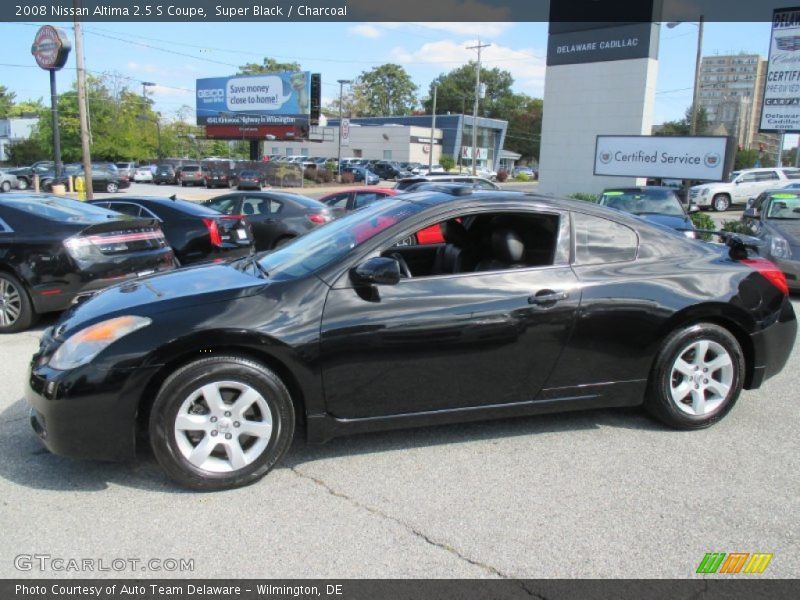 Super Black / Charcoal 2008 Nissan Altima 2.5 S Coupe