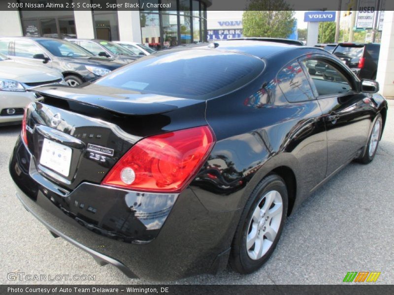Super Black / Charcoal 2008 Nissan Altima 2.5 S Coupe