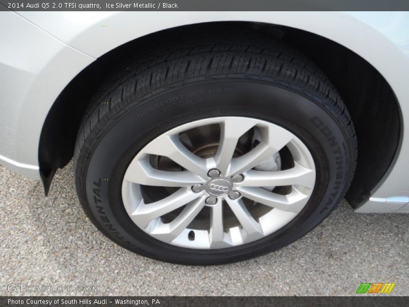 Ice Silver Metallic / Black 2014 Audi Q5 2.0 TFSI quattro