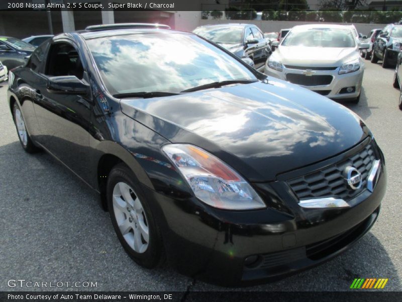 Super Black / Charcoal 2008 Nissan Altima 2.5 S Coupe