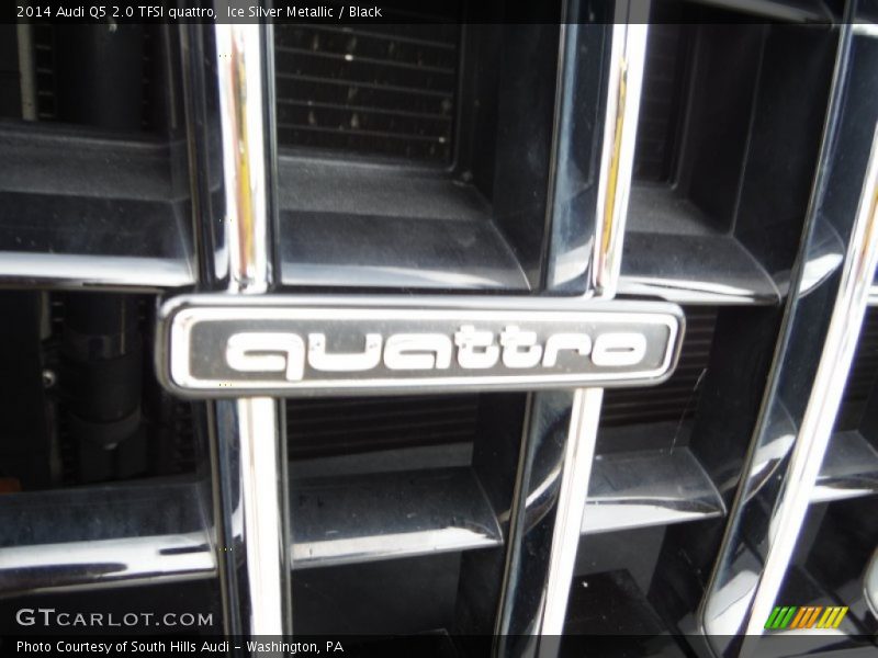 Ice Silver Metallic / Black 2014 Audi Q5 2.0 TFSI quattro