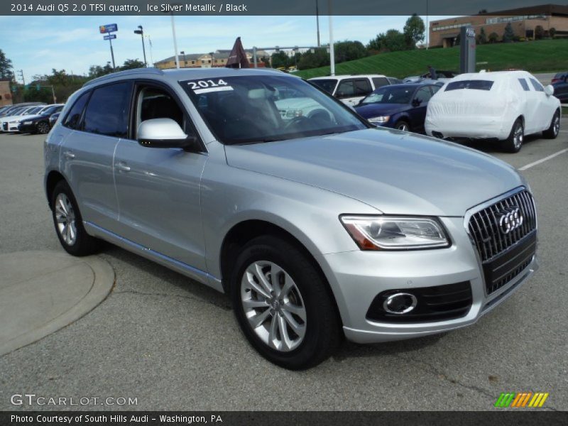 Ice Silver Metallic / Black 2014 Audi Q5 2.0 TFSI quattro