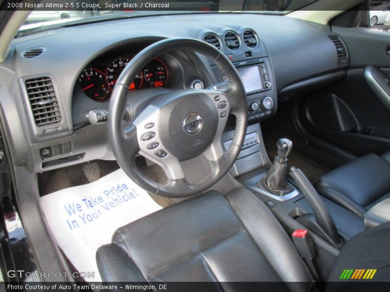 Super Black / Charcoal 2008 Nissan Altima 2.5 S Coupe