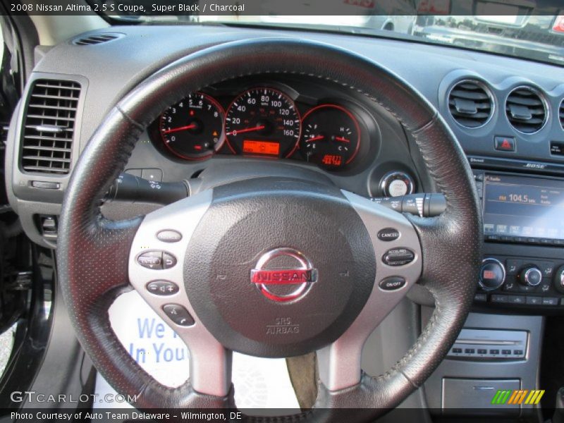 Super Black / Charcoal 2008 Nissan Altima 2.5 S Coupe