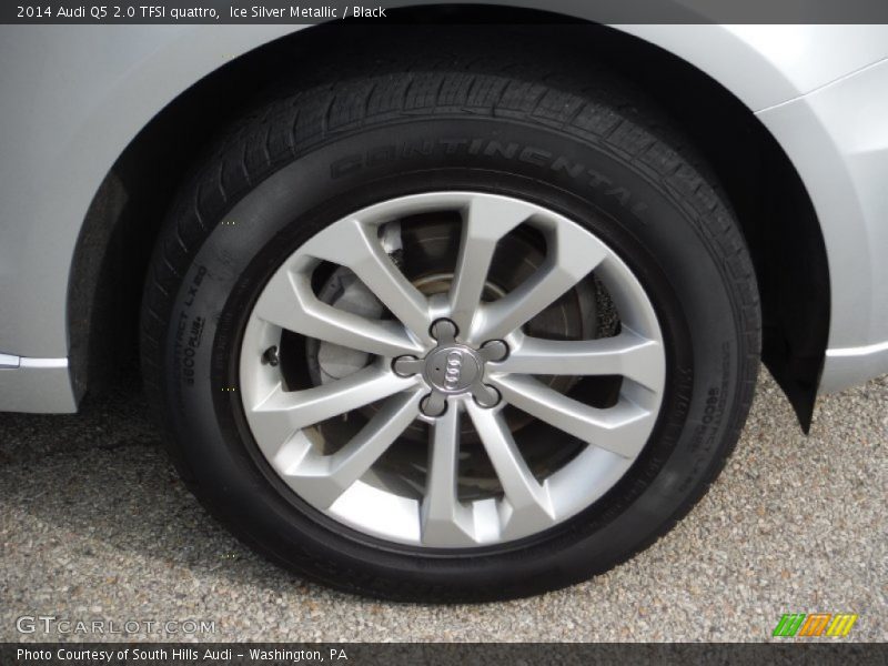 Ice Silver Metallic / Black 2014 Audi Q5 2.0 TFSI quattro